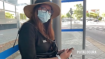 PutaLocura - Chilean Camila Bow is caught by Torbe and swallows his dirty milk powder